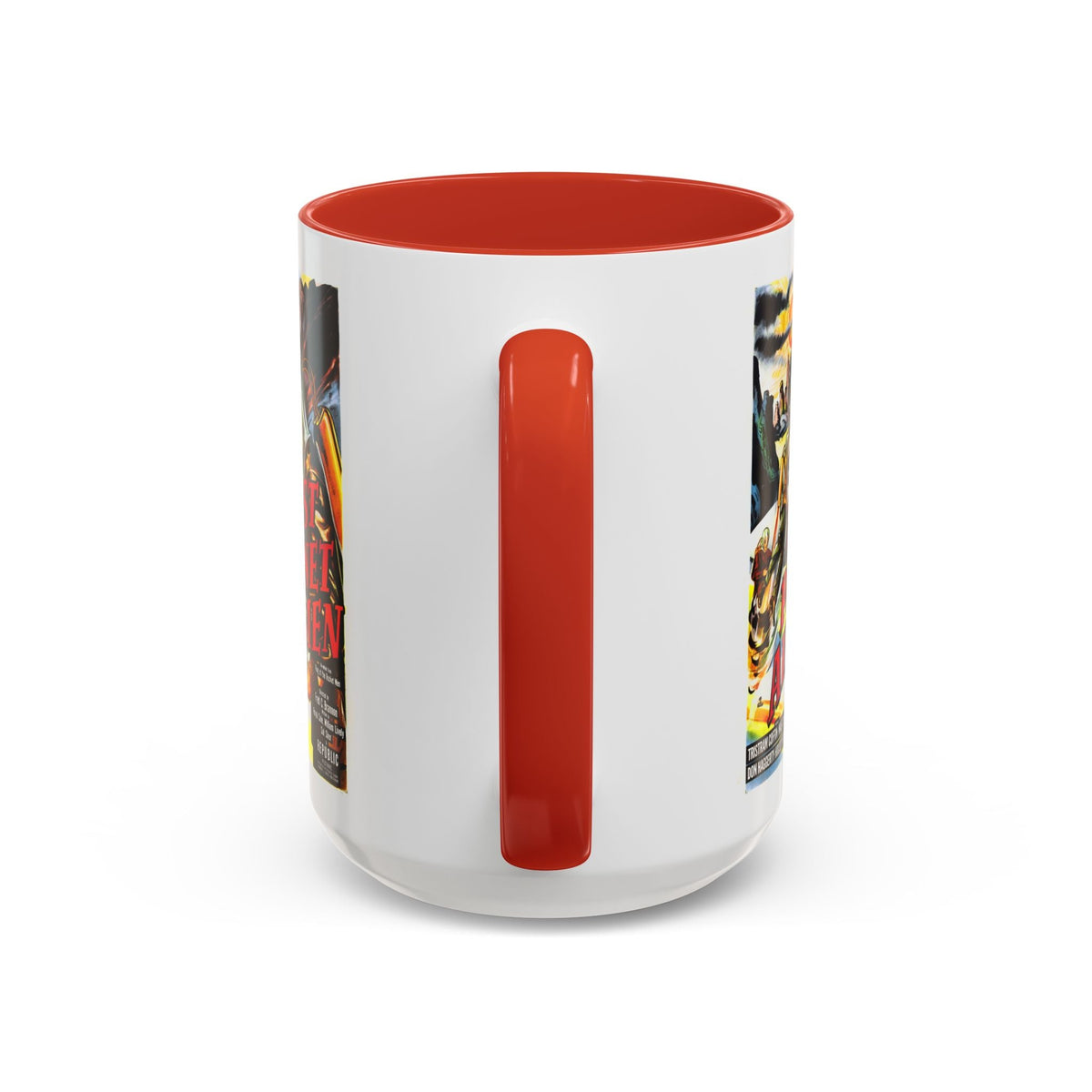 Cult Classic Movie Poster Art Accent Coffee Mug (11, 15oz) - Lost Planet Airmen 1951 - Mug