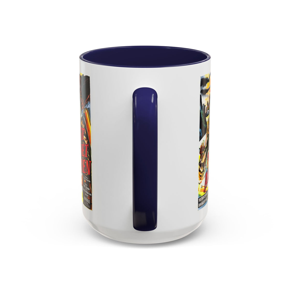 Cult Classic Movie Poster Art Accent Coffee Mug (11, 15oz) - Lost Planet Airmen 1951 - Mug