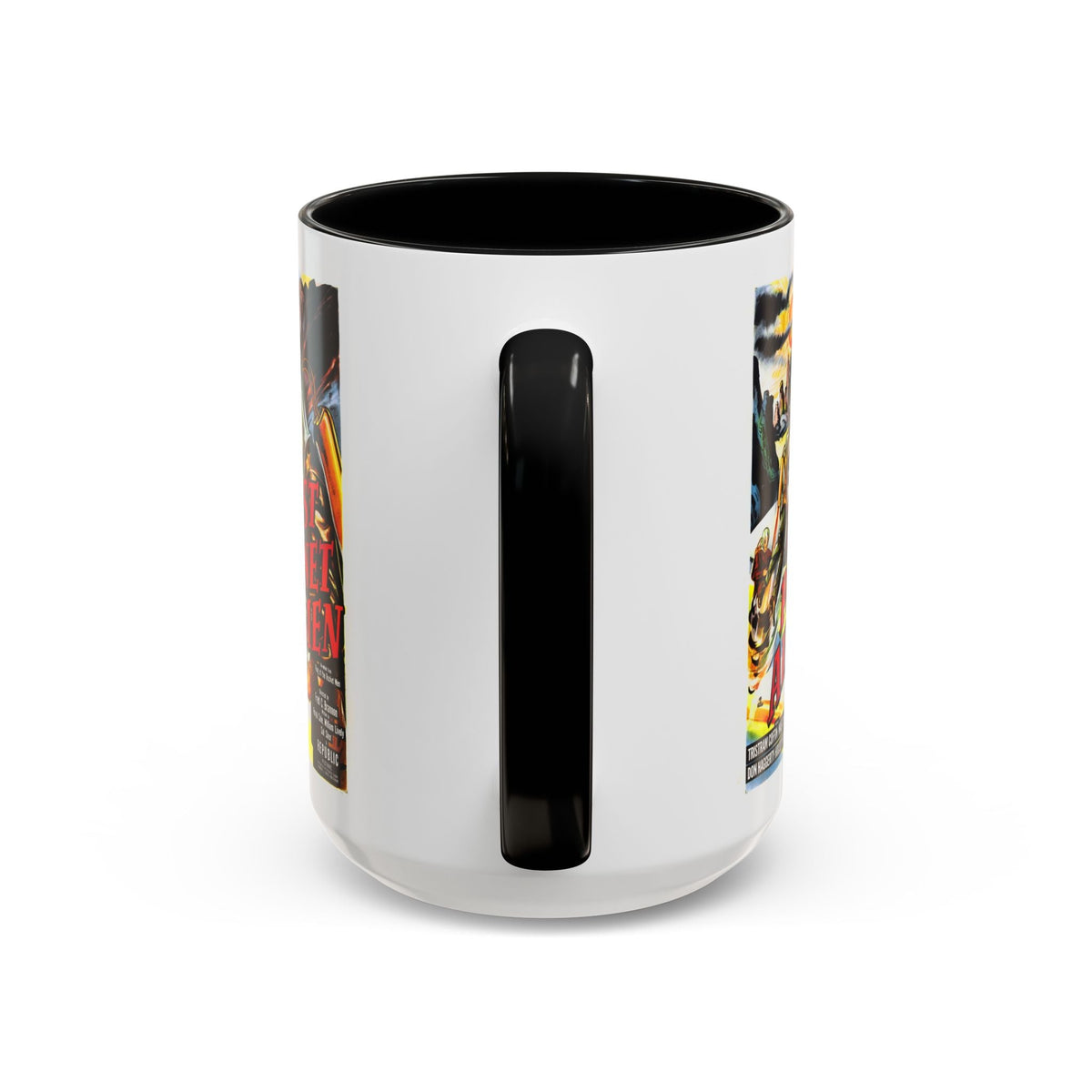 Cult Classic Movie Poster Art Accent Coffee Mug (11, 15oz) - Lost Planet Airmen 1951 - Mug
