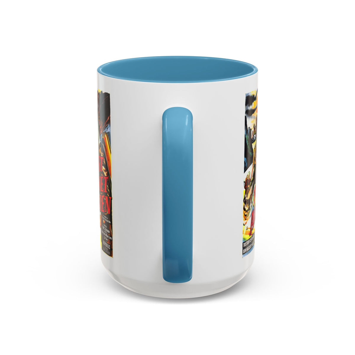 Cult Classic Movie Poster Art Accent Coffee Mug (11, 15oz) - Lost Planet Airmen 1951 - Mug