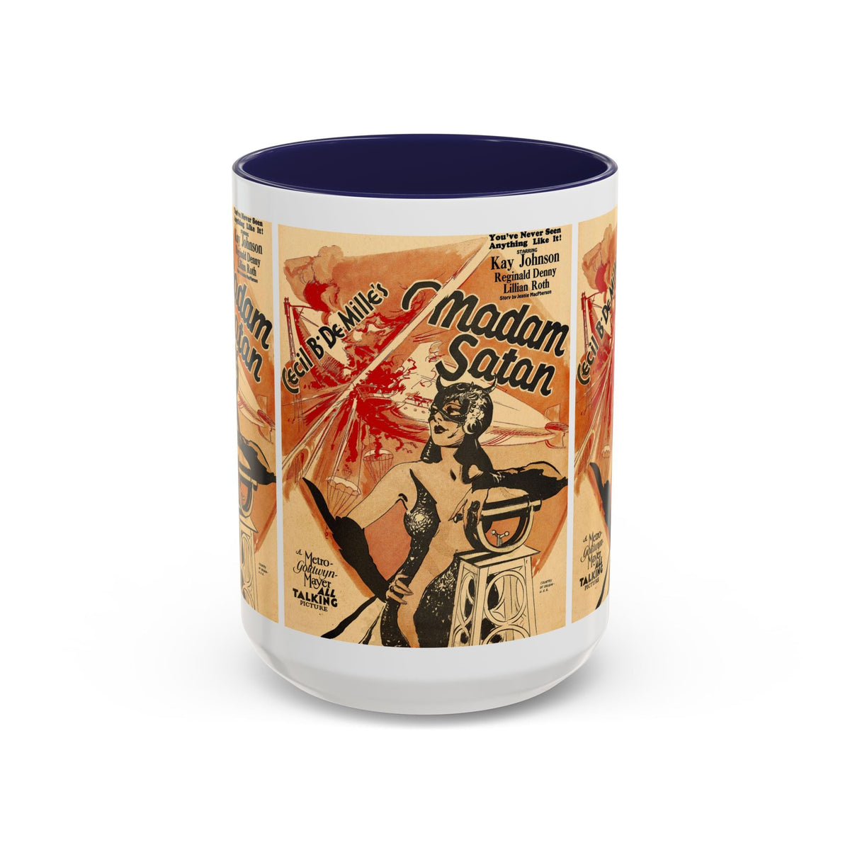 Cult Classic Movie Poster Art Accent Coffee Mug (11, 15oz) - Madame Satan 1930 - Mug