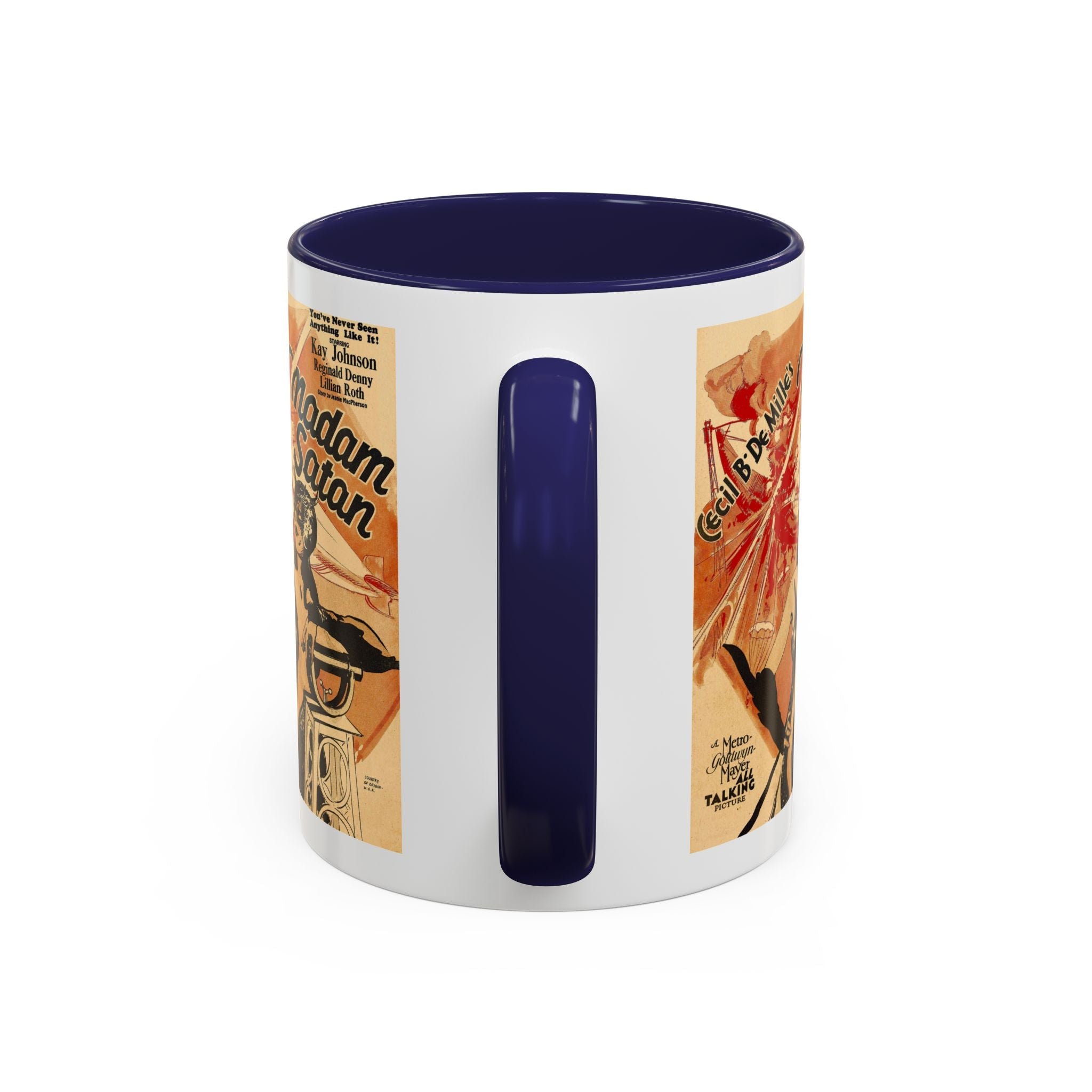 Cult Classic Movie Poster Art Accent Coffee Mug (11, 15oz) - Madame Satan 1930 - POPvault