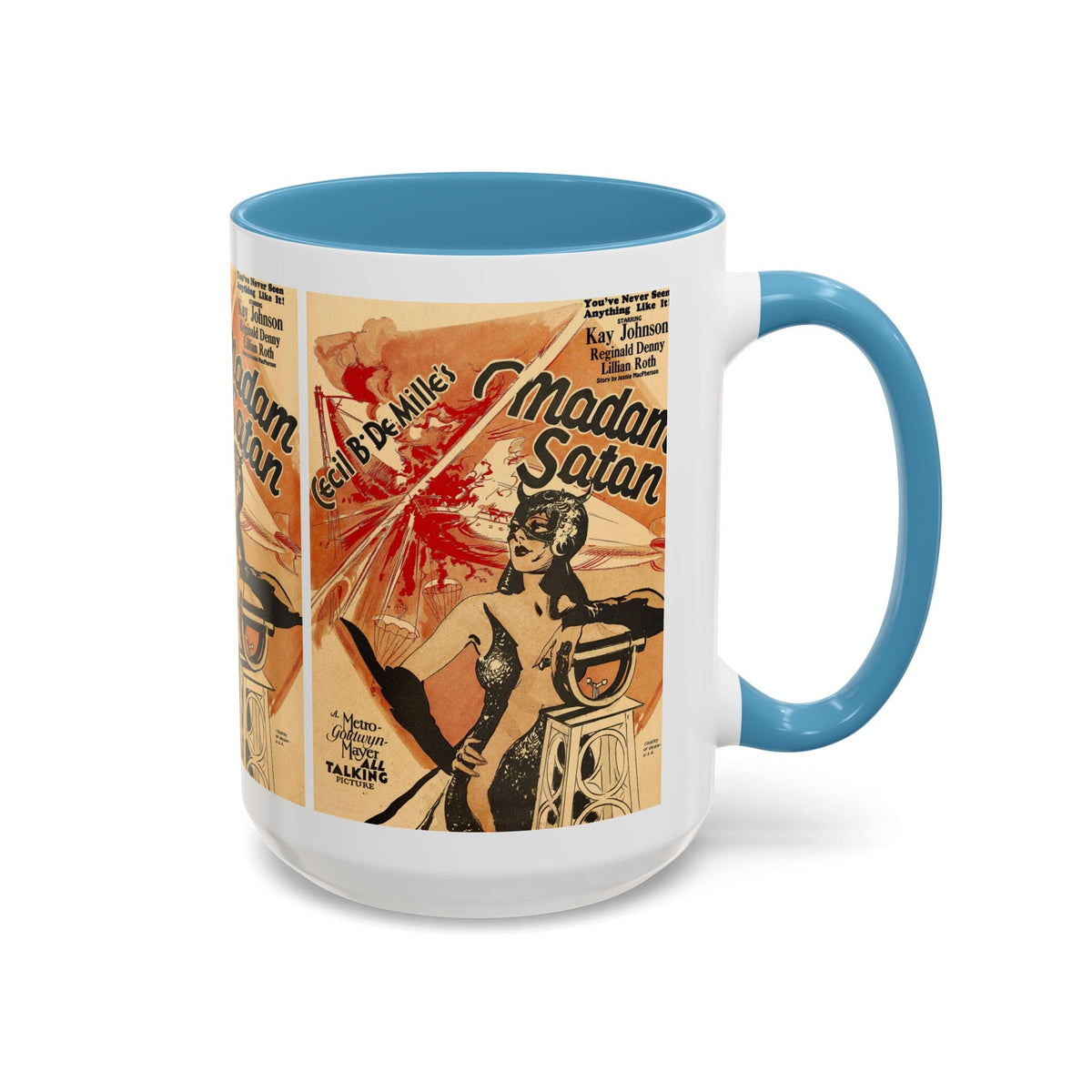 Cult Classic Movie Poster Art Accent Coffee Mug (11, 15oz) - Madame Satan 1930 - Mug