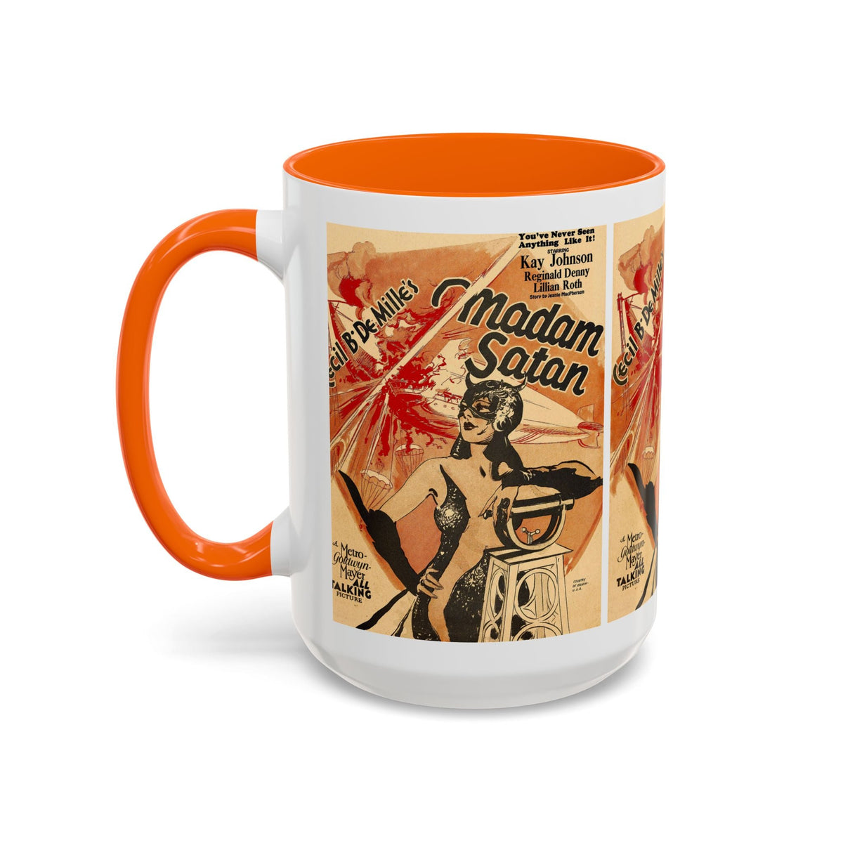 Cult Classic Movie Poster Art Accent Coffee Mug (11, 15oz) - Madame Satan 1930 - Mug