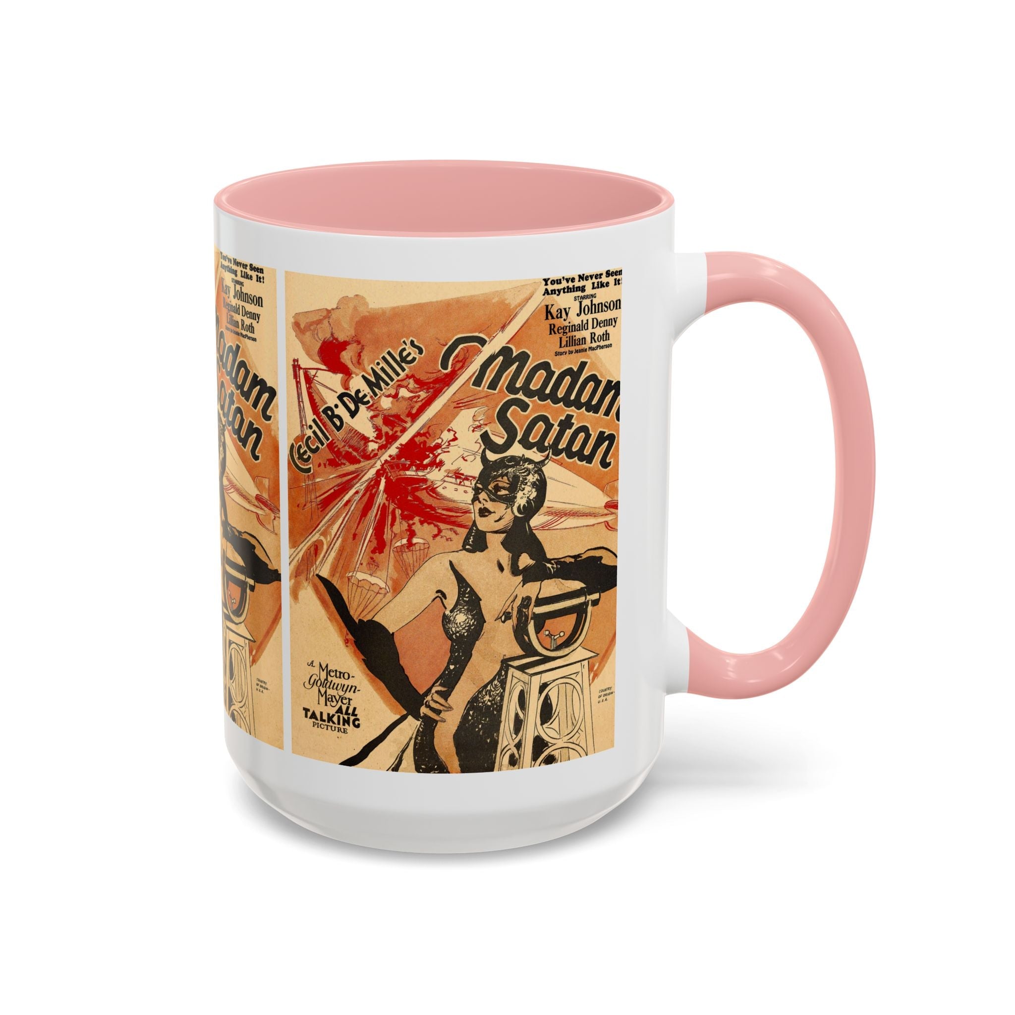 Cult Classic Movie Poster Art Accent Coffee Mug (11, 15oz) - Madame Satan 1930 - POPvault
