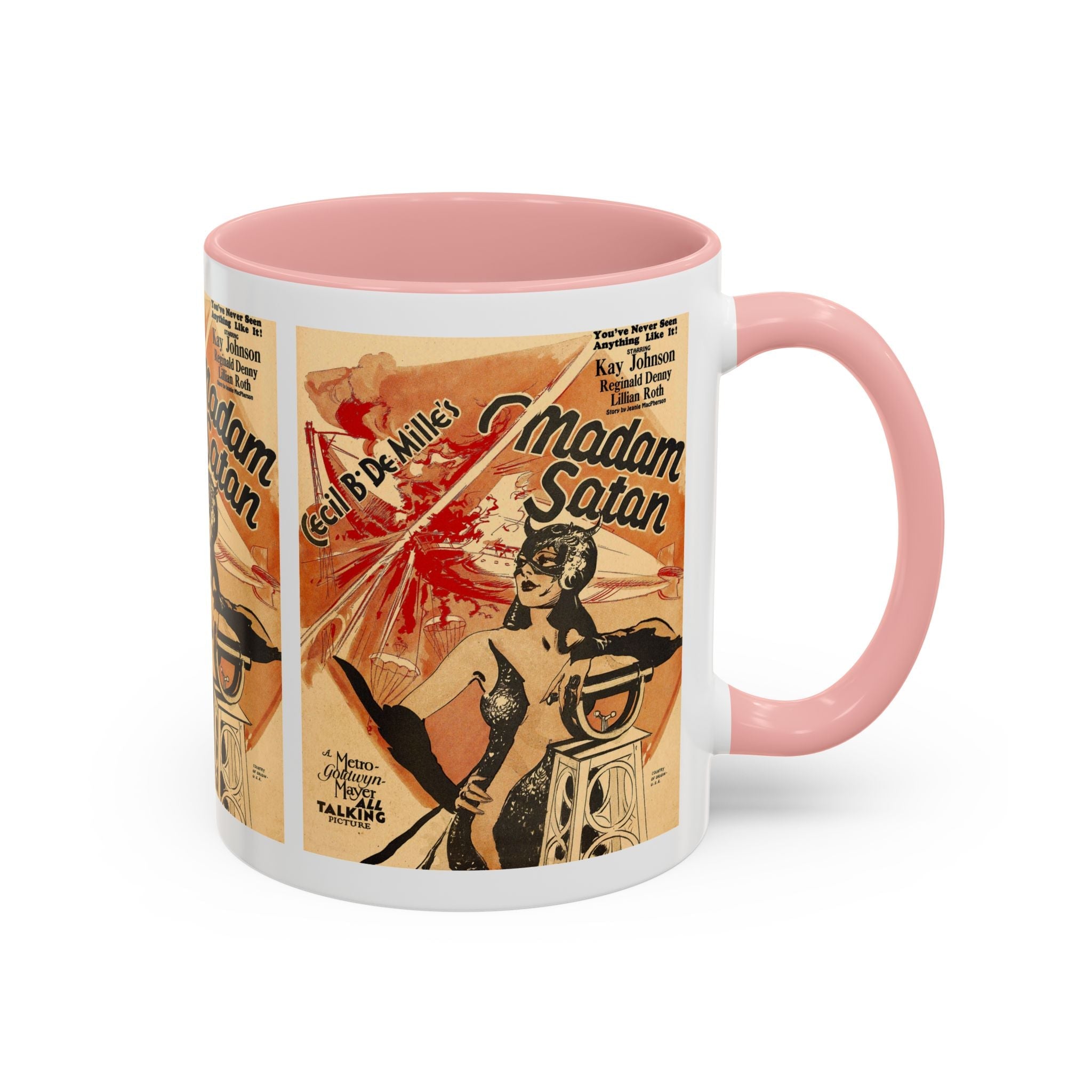 Cult Classic Movie Poster Art Accent Coffee Mug (11, 15oz) - Madame Satan 1930 - POPvault