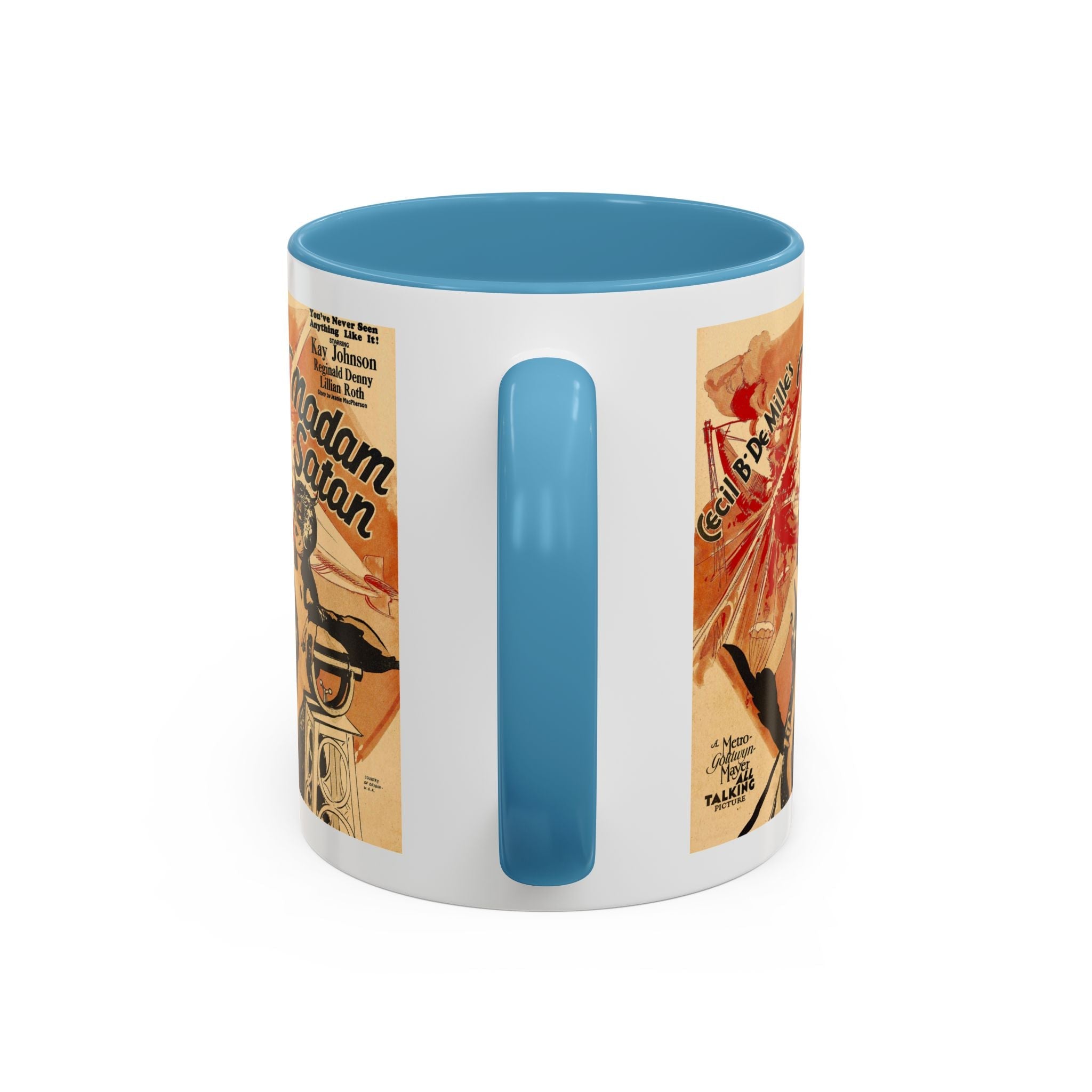 Cult Classic Movie Poster Art Accent Coffee Mug (11, 15oz) - Madame Satan 1930 - POPvault