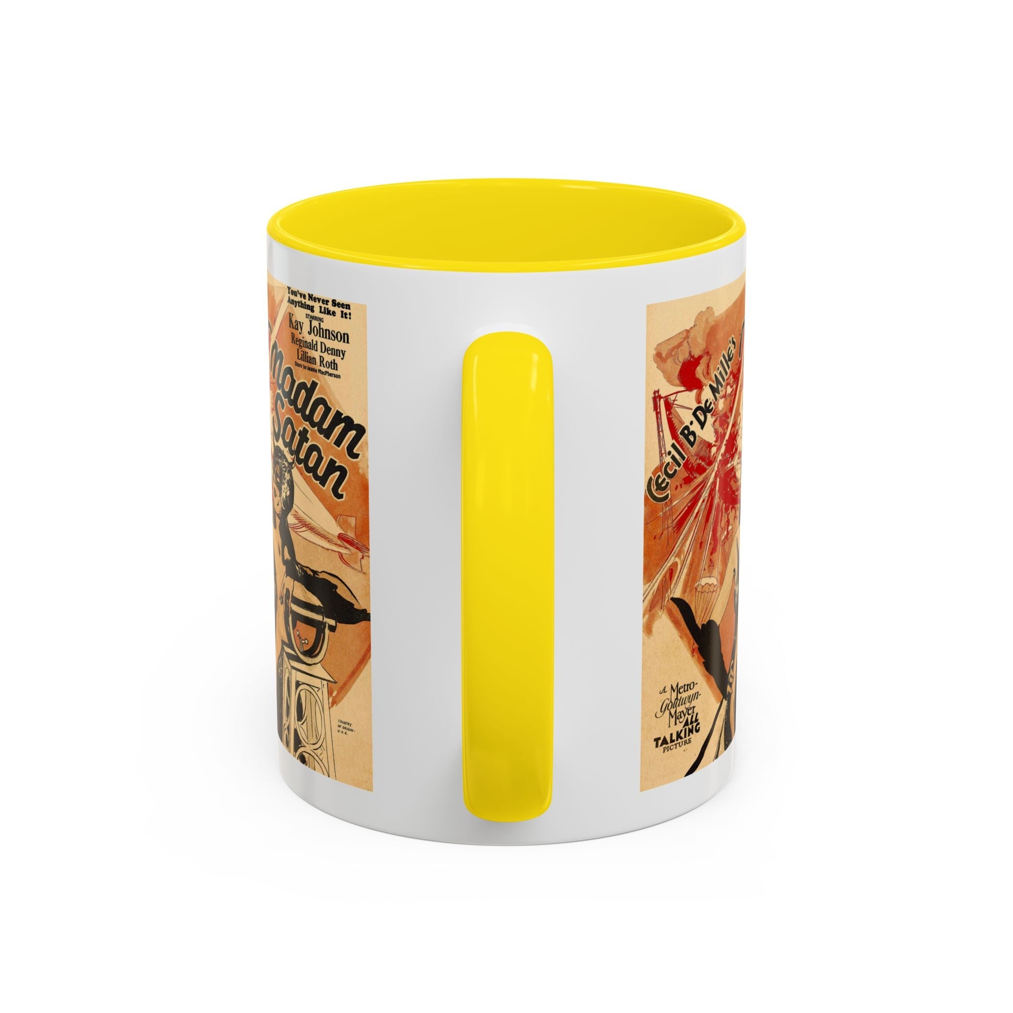 Cult Classic Movie Poster Art Accent Coffee Mug (11, 15oz) - Madame Satan 1930 - POPvault