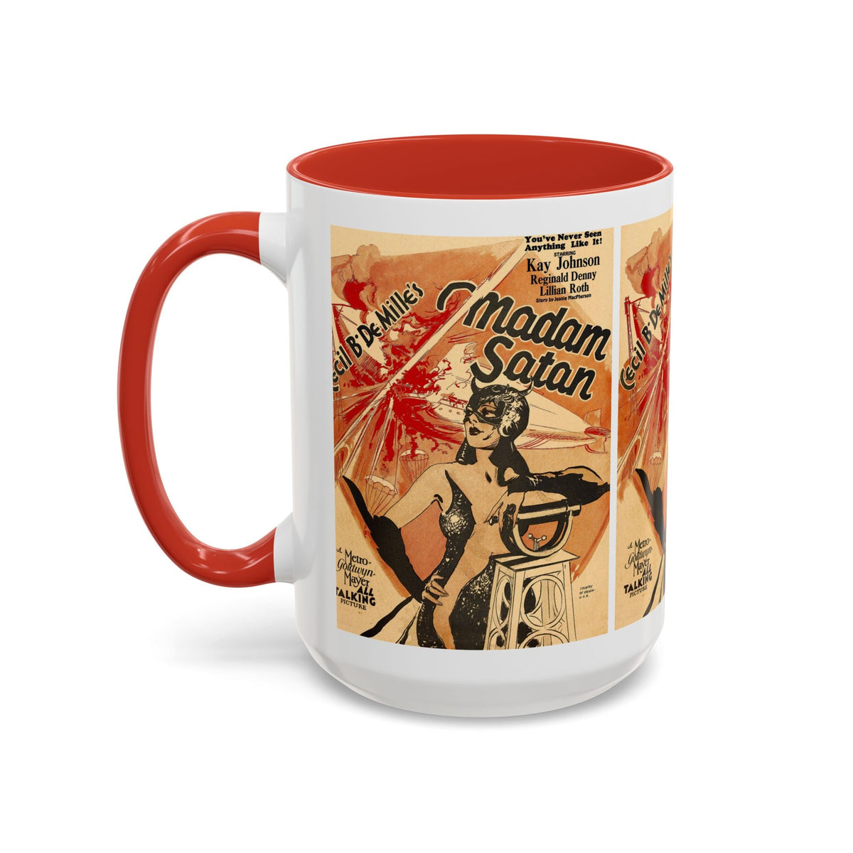 Cult Classic Movie Poster Art Accent Coffee Mug (11, 15oz) - Madame Satan 1930 - Mug