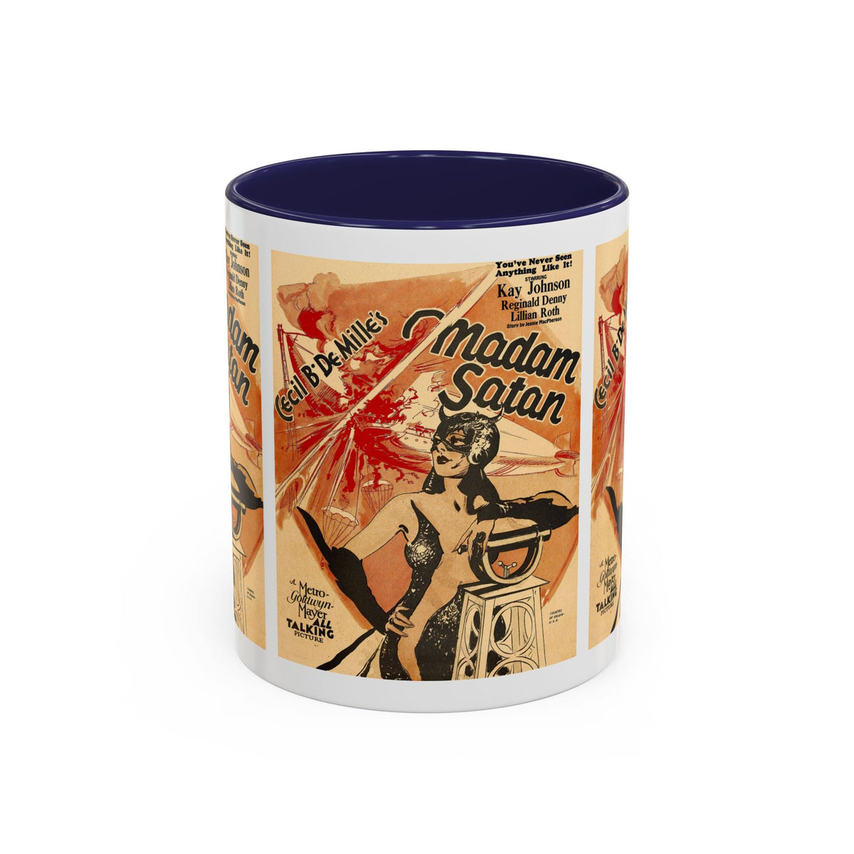 Cult Classic Movie Poster Art Accent Coffee Mug (11, 15oz) - Madame Satan 1930 - Mug