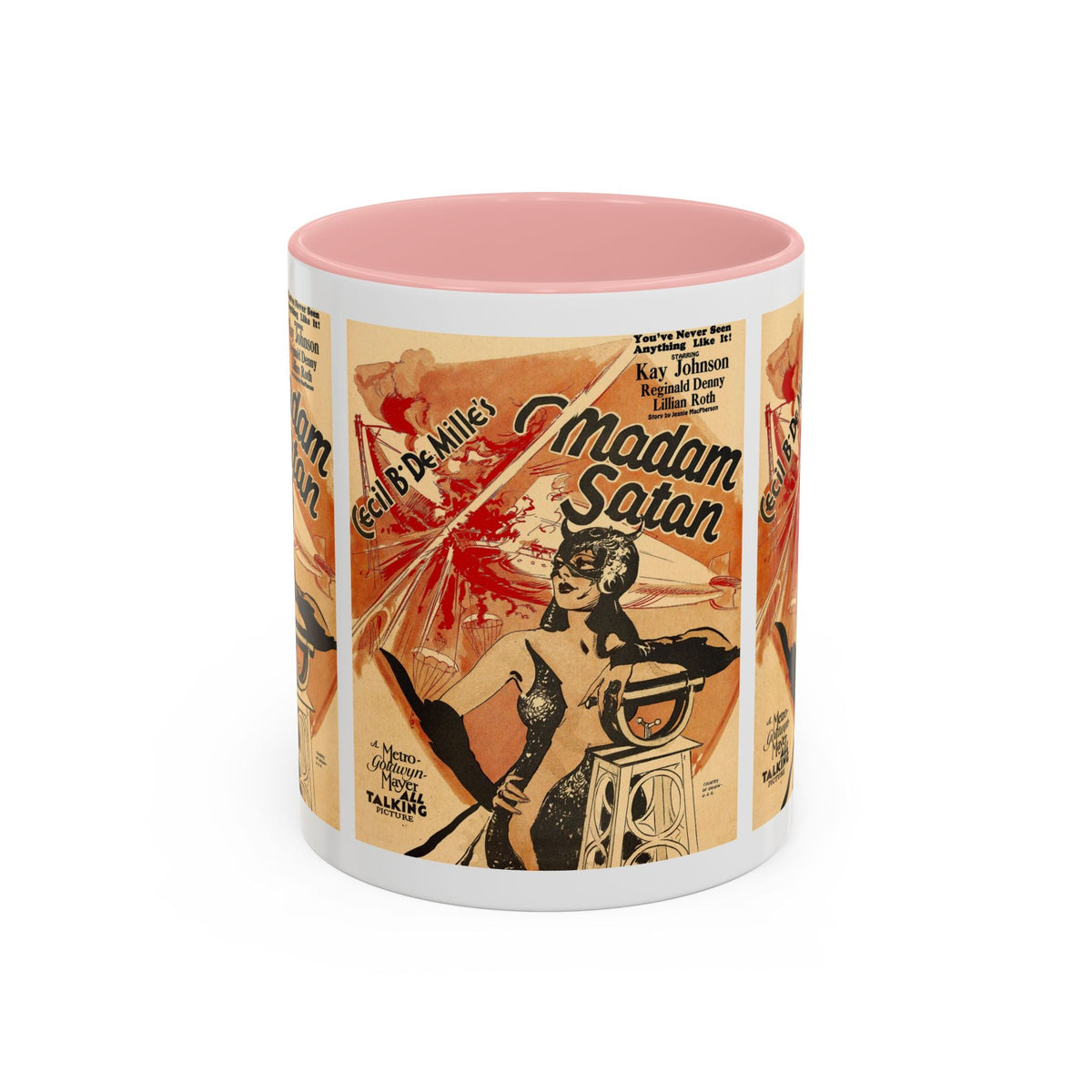 Cult Classic Movie Poster Art Accent Coffee Mug (11, 15oz) - Madame Satan 1930 - Mug