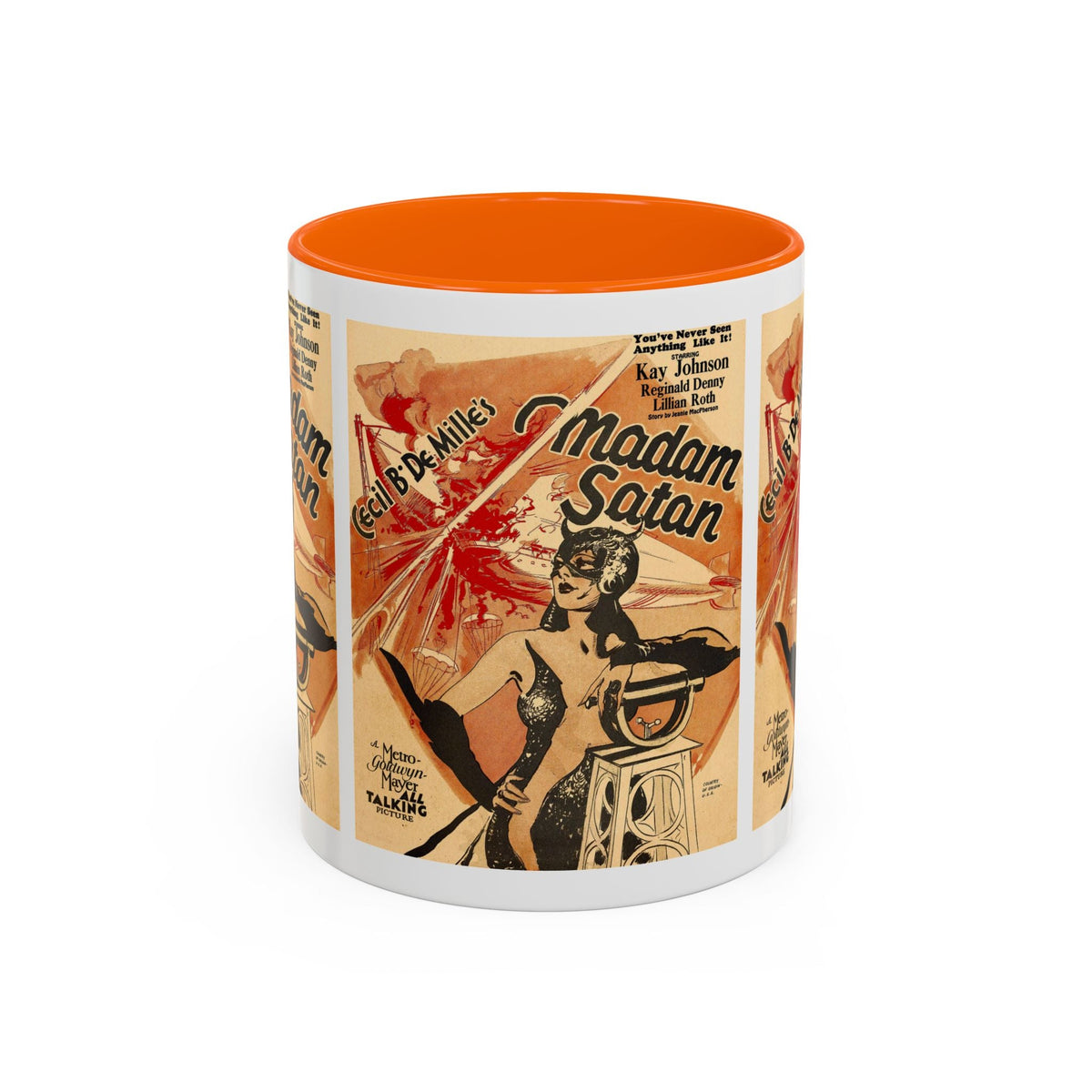 Cult Classic Movie Poster Art Accent Coffee Mug (11, 15oz) - Madame Satan 1930 - Mug