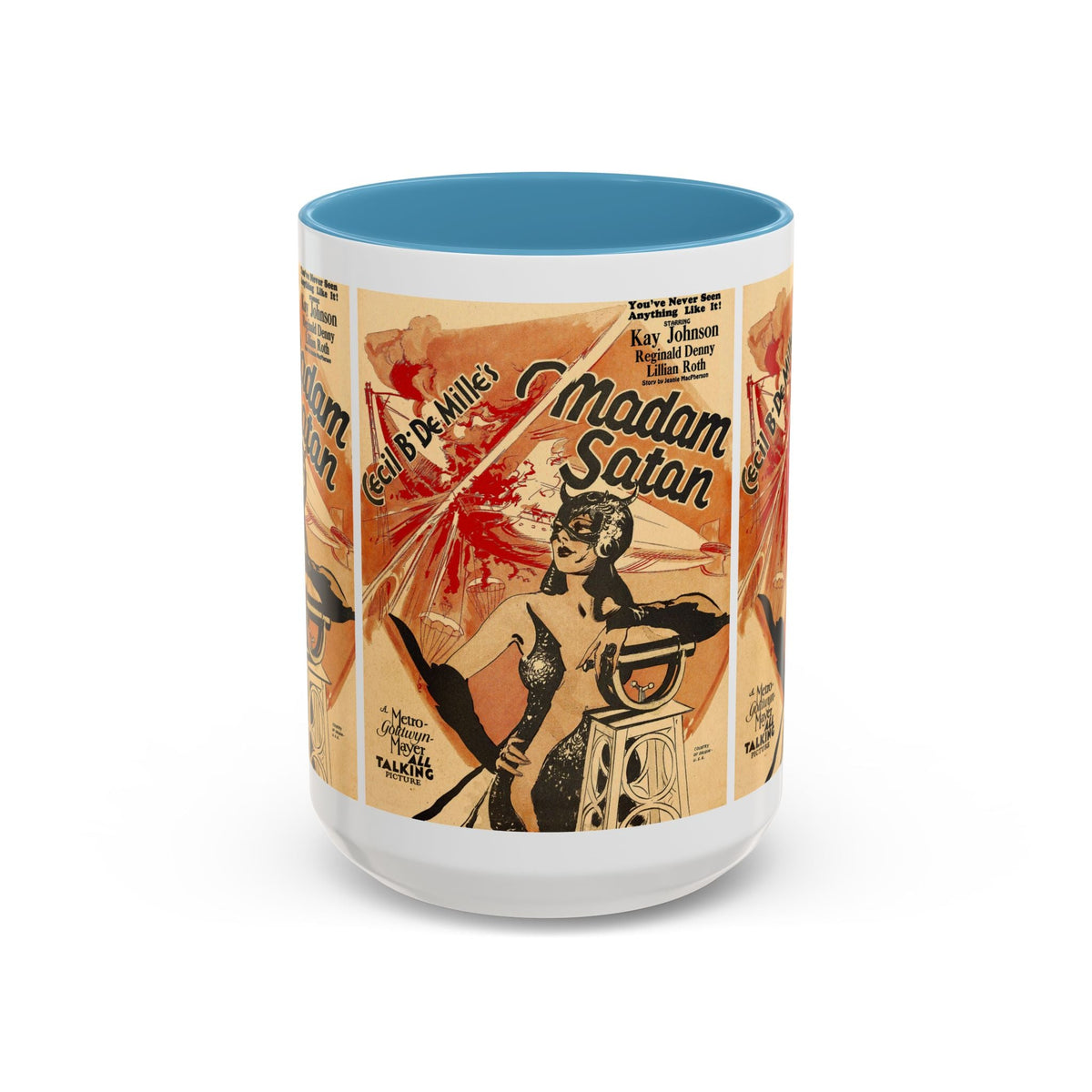 Cult Classic Movie Poster Art Accent Coffee Mug (11, 15oz) - Madame Satan 1930 - Mug