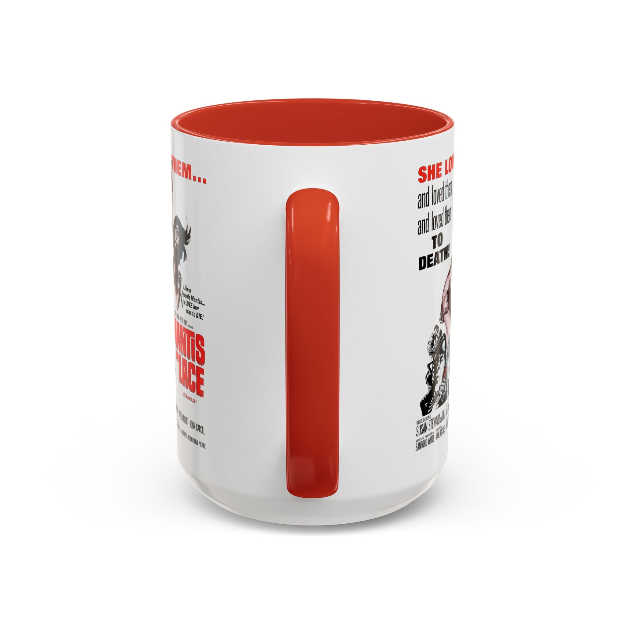 Cult Classic Movie Poster Art Accent Coffee Mug (11, 15oz) - Mantis In Lace 1968 - POPvault