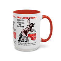 Cult Classic Movie Poster Art Accent Coffee Mug (11, 15oz) - Mantis In Lace 1968 - Mug