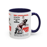 Cult Classic Movie Poster Art Accent Coffee Mug (11, 15oz) - Mantis In Lace 1968 - POPvault