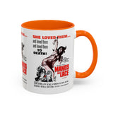 Cult Classic Movie Poster Art Accent Coffee Mug (11, 15oz) - Mantis In Lace 1968 - POPvault