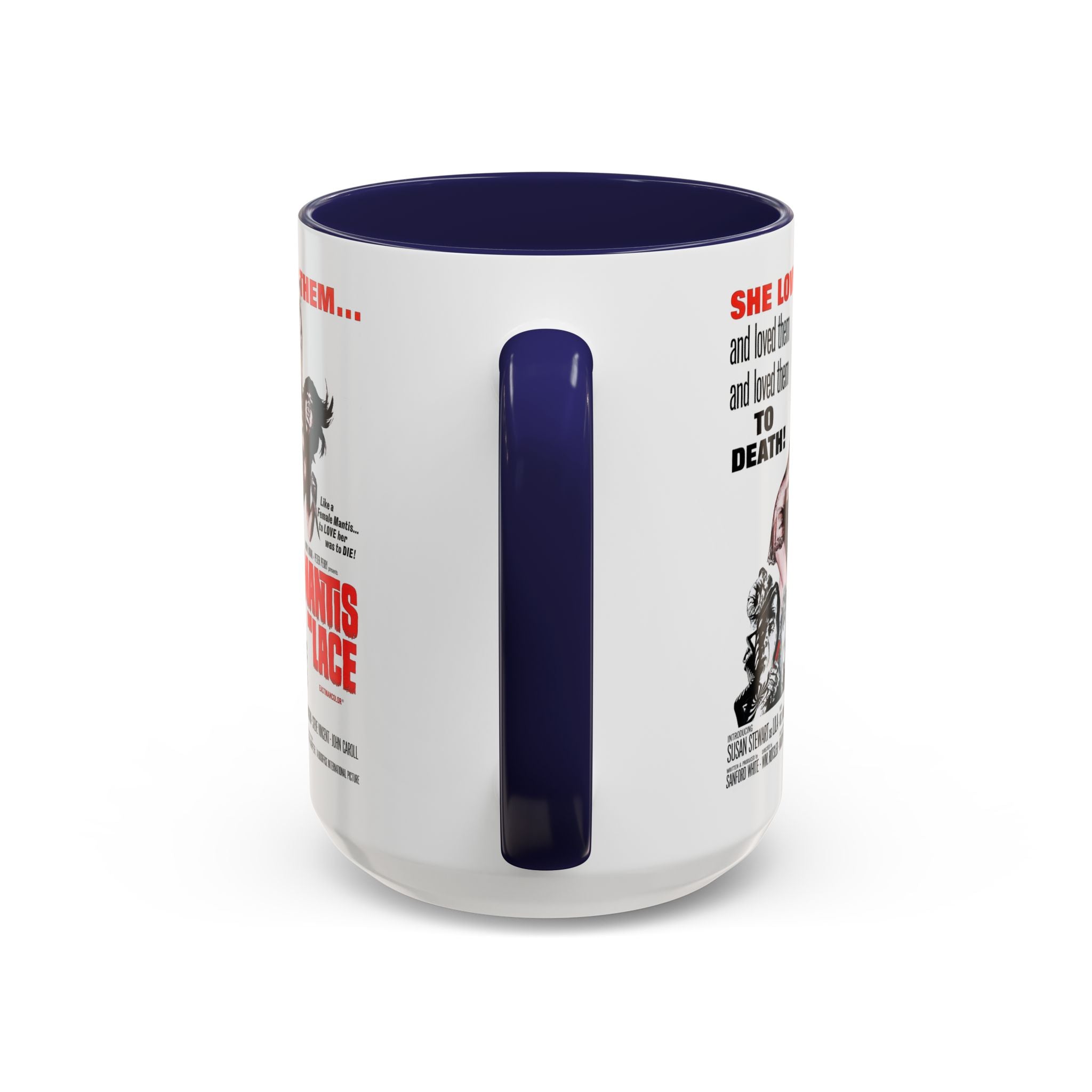 Cult Classic Movie Poster Art Accent Coffee Mug (11, 15oz) - Mantis In Lace 1968 - POPvault