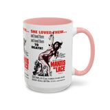 Cult Classic Movie Poster Art Accent Coffee Mug (11, 15oz) - Mantis In Lace 1968 - POPvault