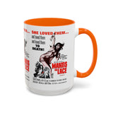 Cult Classic Movie Poster Art Accent Coffee Mug (11, 15oz) - Mantis In Lace 1968 - POPvault