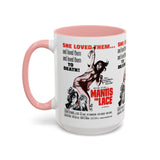 Cult Classic Movie Poster Art Accent Coffee Mug (11, 15oz) - Mantis In Lace 1968 - POPvault