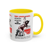 Cult Classic Movie Poster Art Accent Coffee Mug (11, 15oz) - Mantis In Lace 1968 - POPvault