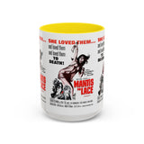 Cult Classic Movie Poster Art Accent Coffee Mug (11, 15oz) - Mantis In Lace 1968 - POPvault