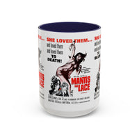 Cult Classic Movie Poster Art Accent Coffee Mug (11, 15oz) - Mantis In Lace 1968 - Mug