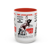 Cult Classic Movie Poster Art Accent Coffee Mug (11, 15oz) - Mantis In Lace 1968 - Mug
