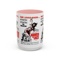 Cult Classic Movie Poster Art Accent Coffee Mug (11, 15oz) - Mantis In Lace 1968 - Mug