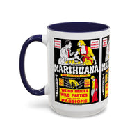 Cult Classic Movie Poster Art Accent Coffee Mug (11, 15oz) - Marihuana 1936 - Mug
