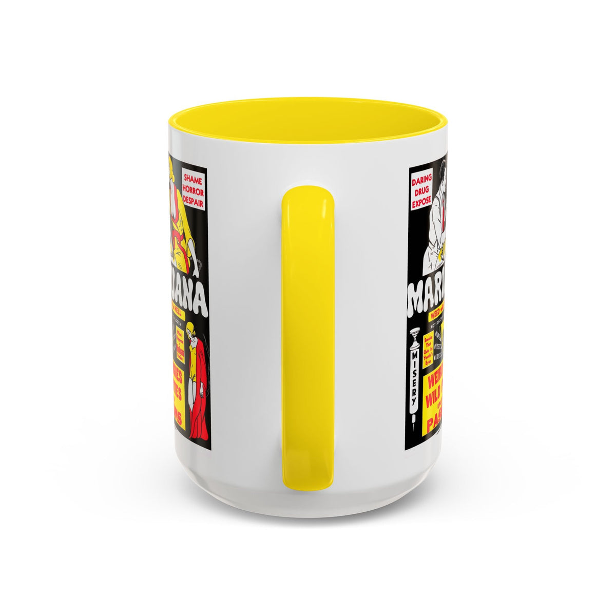 Cult Classic Movie Poster Art Accent Coffee Mug (11, 15oz) - Marihuana 1936 - Mug