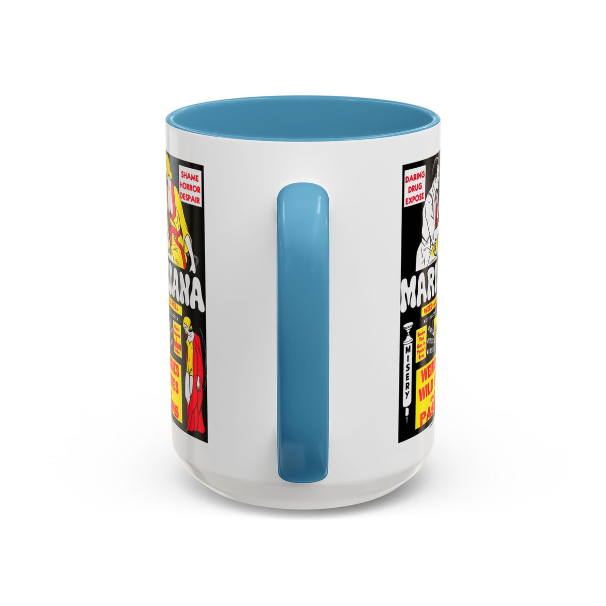 Cult Classic Movie Poster Art Accent Coffee Mug (11, 15oz) - Marihuana 1936 - Mug