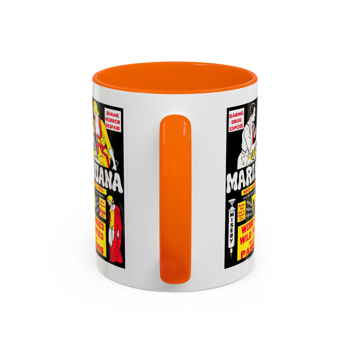 Cult Classic Movie Poster Art Accent Coffee Mug (11, 15oz) - Marihuana 1936 - Mug