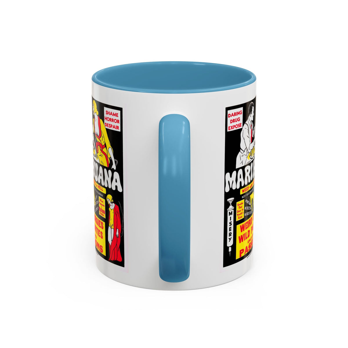 Cult Classic Movie Poster Art Accent Coffee Mug (11, 15oz) - Marihuana 1936 - Mug