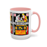 Cult Classic Movie Poster Art Accent Coffee Mug (11, 15oz) - Marihuana 1936 - Mug