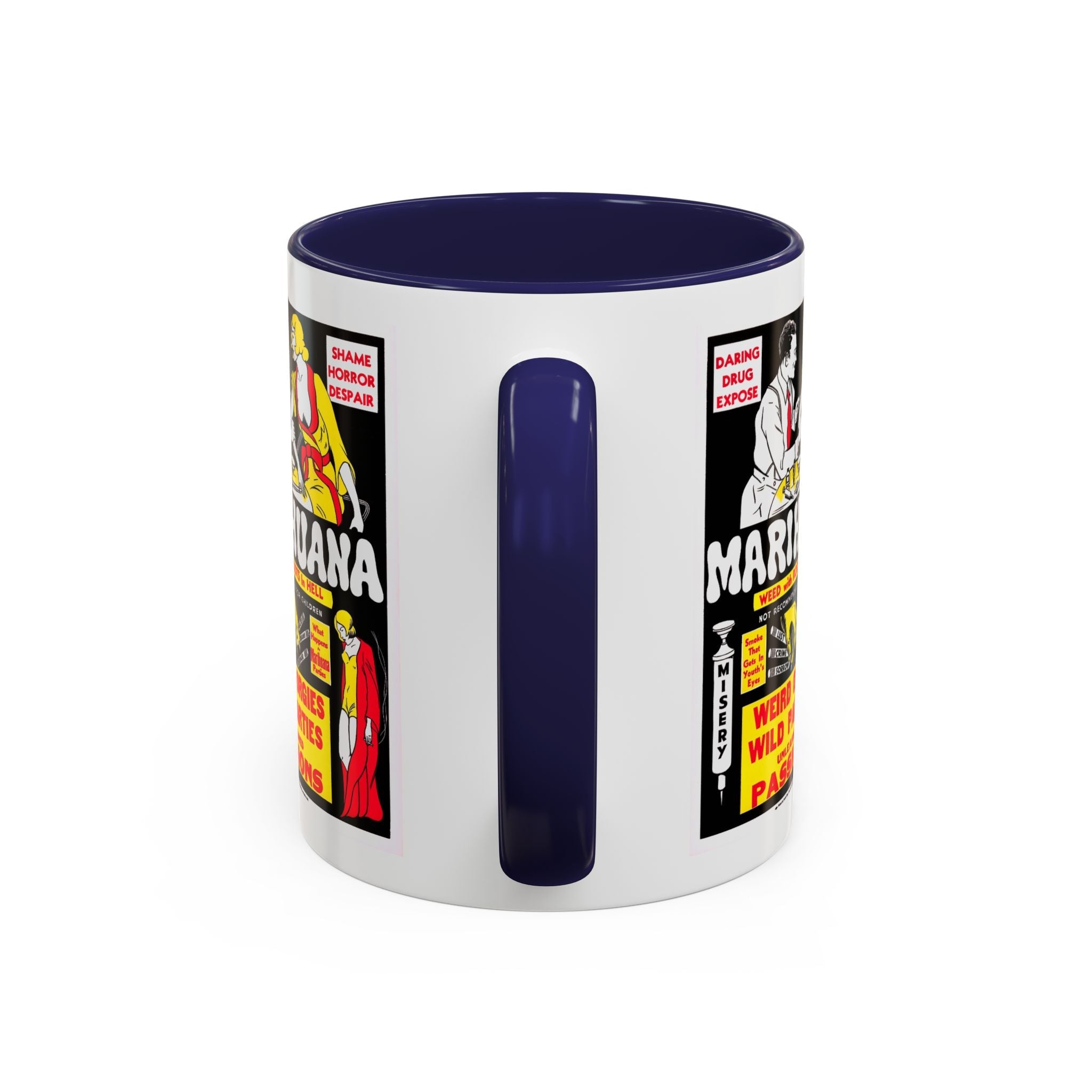 Cult Classic Movie Poster Art Accent Coffee Mug (11, 15oz) - Marihuana 1936 - POPvault