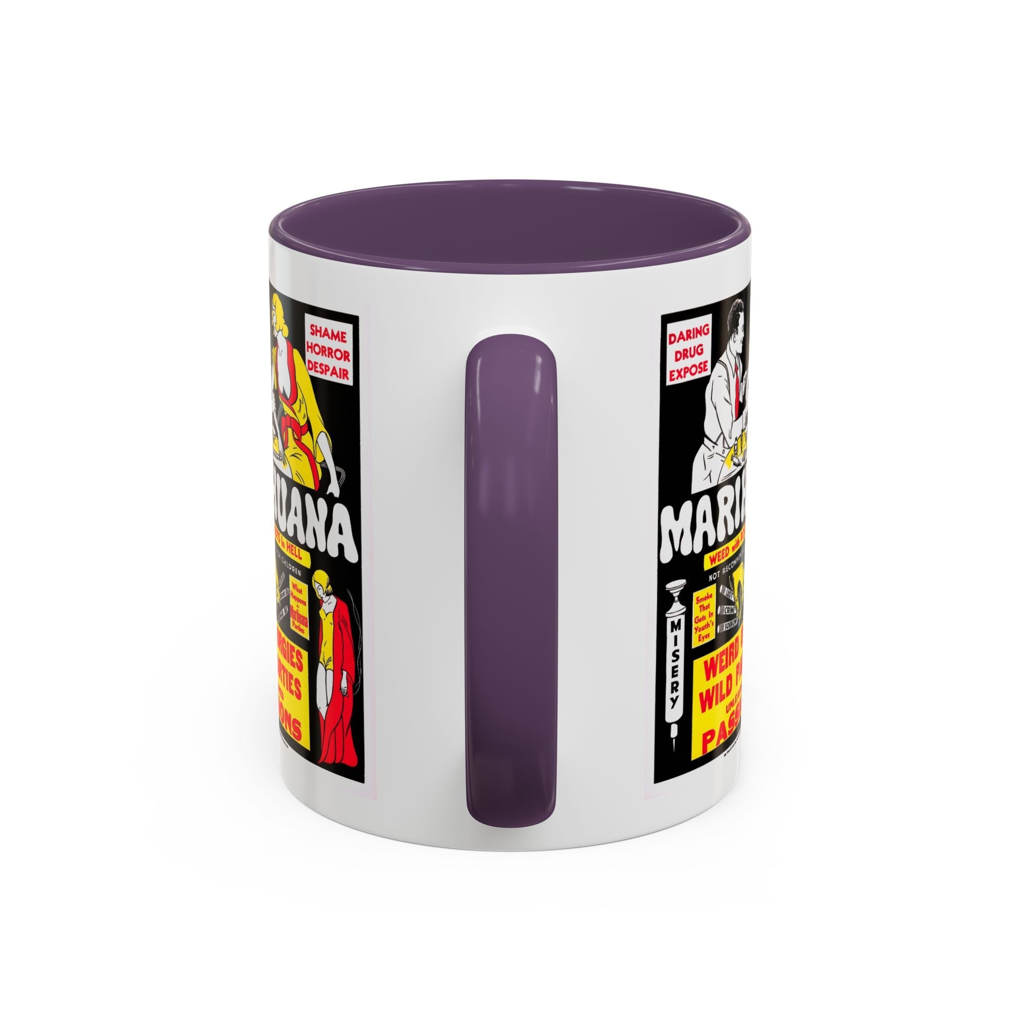 Cult Classic Movie Poster Art Accent Coffee Mug (11, 15oz) - Marihuana 1936 - POPvault