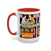 Cult Classic Movie Poster Art Accent Coffee Mug (11, 15oz) - Marihuana 1936 - Mug