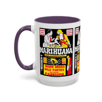 Cult Classic Movie Poster Art Accent Coffee Mug (11, 15oz) - Marihuana 1936 - Mug
