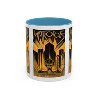 Cult Classic Movie Poster Art Accent Coffee Mug (11, 15oz) - Metropolis Original 1927 - Mug