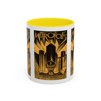 Cult Classic Movie Poster Art Accent Coffee Mug (11, 15oz) - Metropolis Original 1927 - Mug