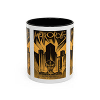 Cult Classic Movie Poster Art Accent Coffee Mug (11, 15oz) - Metropolis Original 1927 - Mug
