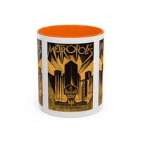 Cult Classic Movie Poster Art Accent Coffee Mug (11, 15oz) - Metropolis Original 1927 - Mug