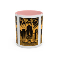 Cult Classic Movie Poster Art Accent Coffee Mug (11, 15oz) - Metropolis Original 1927 - Mug