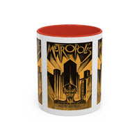 Cult Classic Movie Poster Art Accent Coffee Mug (11, 15oz) - Metropolis Original 1927 - Mug