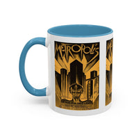 Cult Classic Movie Poster Art Accent Coffee Mug (11, 15oz) - Metropolis Original 1927 - Mug