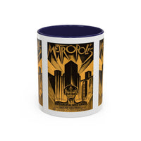 Cult Classic Movie Poster Art Accent Coffee Mug (11, 15oz) - Metropolis Original 1927 - Mug
