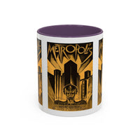 Cult Classic Movie Poster Art Accent Coffee Mug (11, 15oz) - Metropolis Original 1927 - Mug