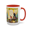 Cult Classic Movie Poster Art Accent Coffee Mug (11, 15oz) - Metropolis U.S. Version 1927 - Mug